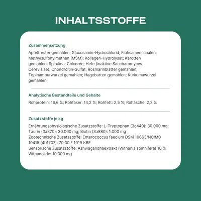 Secondary Images for DOG1 8-in-1 Nahrungsergänzungsmittel Hund (1x) mit Vitamin B Komplex und Glucosamin