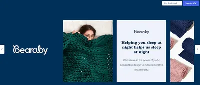Brand Story for Amazon.com: Bearaby Cotton Hand-Knit Weighted Blankets for Adults