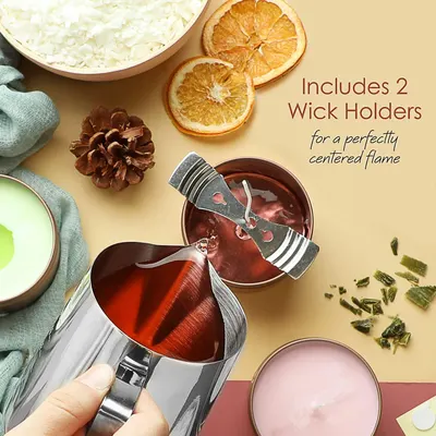 Secondary Images for Amazon.com: Hearth & Harbor Soy Candle Wax for Candle Making 10 lb Bag
