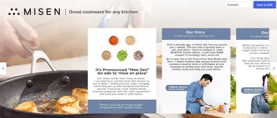 Brand Story for Amazon.com: Misen Heavy Duty Kitchen Shears