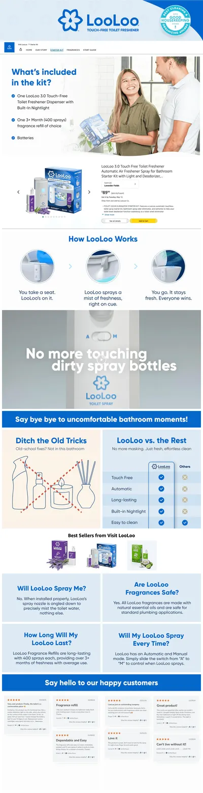 Brand Store for Amazon.com: Visit LooLoo : Starter Kit
