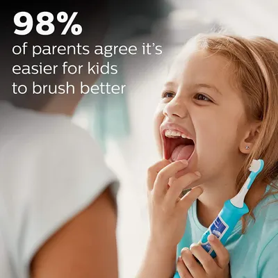 Secondary Images for Amazon.com: Philips Sonicare for Kids 3+ Bluetooth Connected Rechargeable Electric Power…