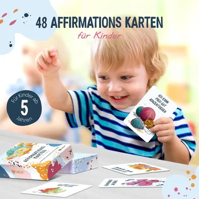 Secondary Images for Vibejoy® Affirmationskarten Kinder