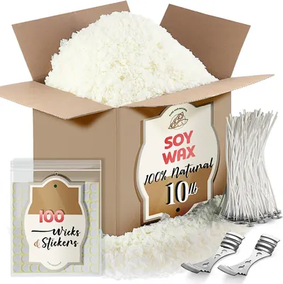 Secondary Images for Amazon.com: Etienne Alair Soy Candle Wax for Candle Making