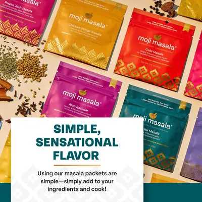 Secondary Images for Amazon.com : moji masala Indian Spice Kits