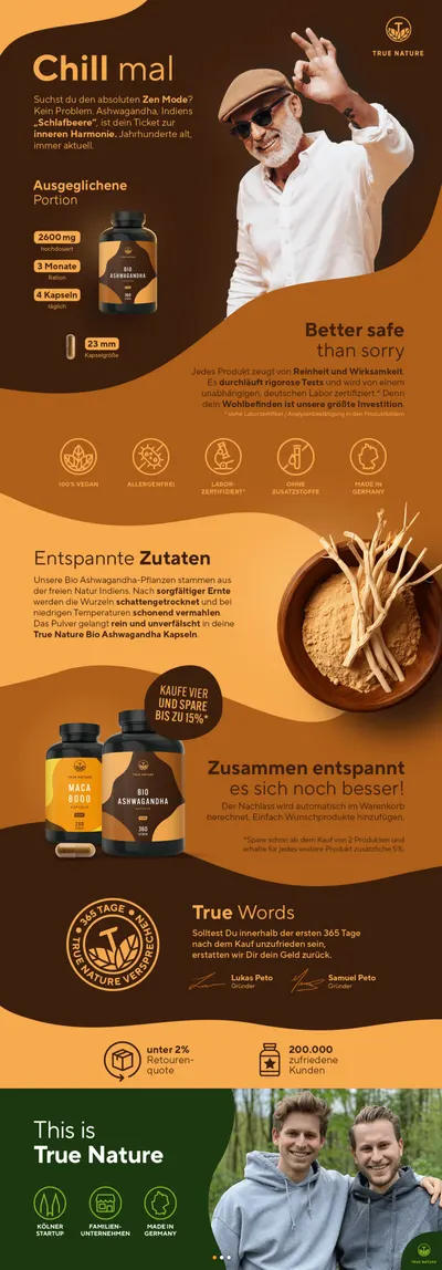 Premium A+ Content for Bio Ashwagandha