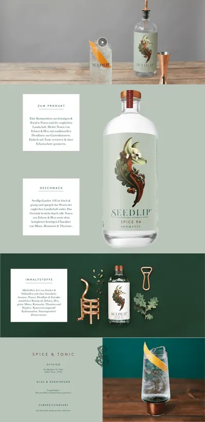 Premium A+ Content for Seedlip Spice 94