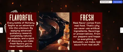 Brand Story for Amazon.com : Fresno Peppers + Simcoe Hops Hot Sauce by Alchemy Peppers