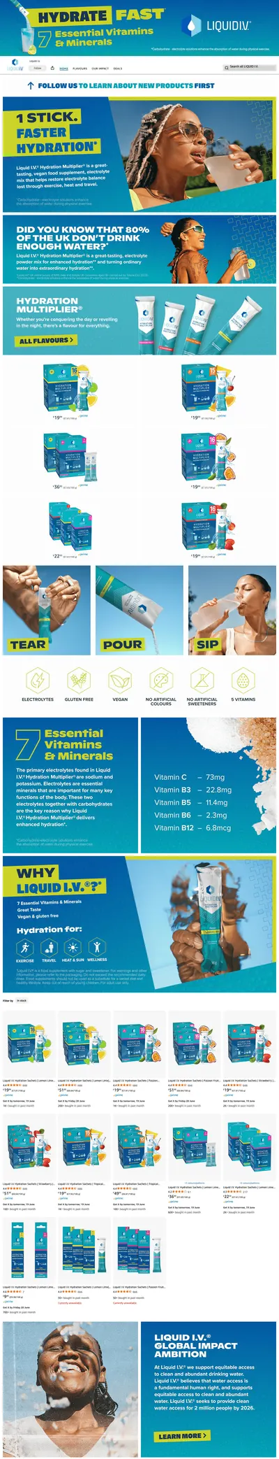 Brand Store for Amazon.co.uk: LIQUID I.V.