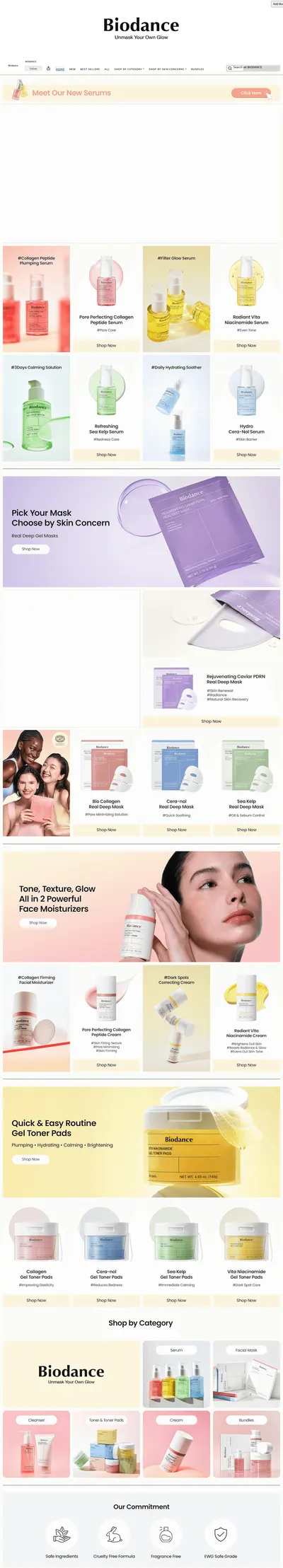 Brand Store for Amazon.com: BIODANCE