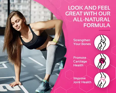 Secondary Images for Amazon.com: Multi Collagen Pills with Hyaluronic Acid and Vitamin C