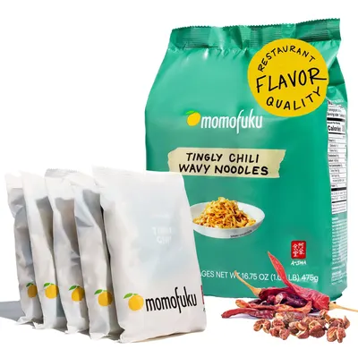 Secondary Images for Amazon.com : Momofuku Tingly Chili Ramen Noodles by David Chang
