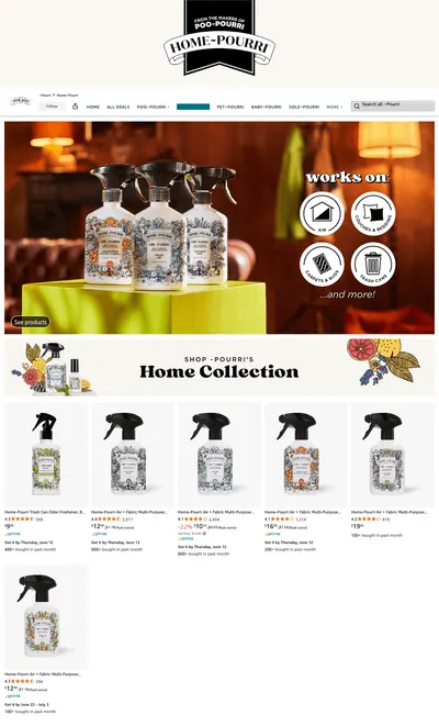 Brand Store for Amazon.com: ~Pourri: Home~Pourri