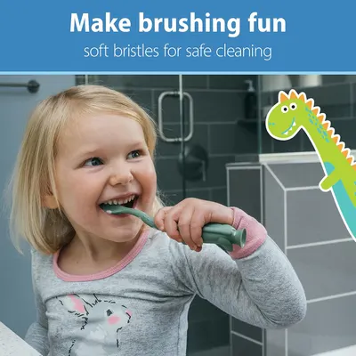 Secondary Images for Amazon.com : Dr. Brown's Baby and Toddler Toothbrush