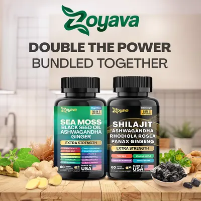 Secondary Images for Amazon.com: Zoyava Dynamic Vitality Bundle