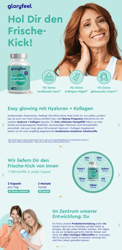 Premium A+ Content for Hyaluronsäure Kollagen Komplex
