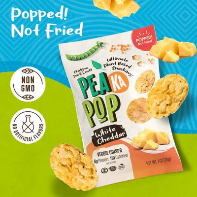 Secondary Images for Amazon.com: PeaKaPop Veggie Chips