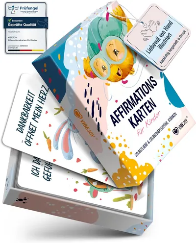 Secondary Images for Vibejoy® Affirmationskarten Kinder