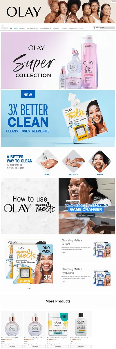 Brand Store for Amazon.com: Olay