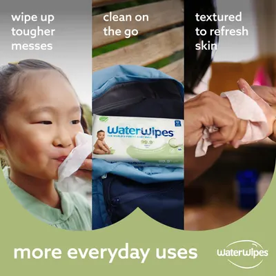 Secondary Images for WaterWipes Plastic-Free Textured Clean