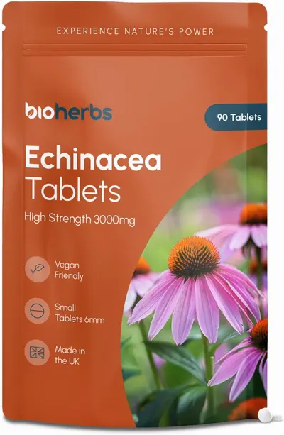 Secondary Images for BioHerbs Echinacea Tablets High Strength