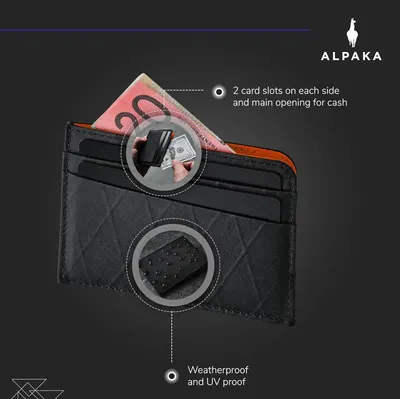 Secondary Images for Amazon.com: ALPAKA ARK Card Wallet