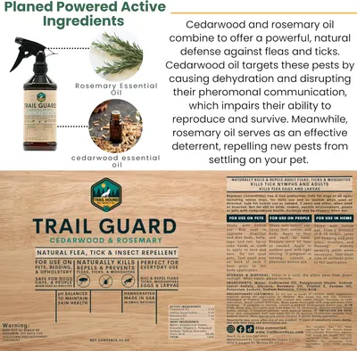 Secondary Images for Amazon.com : Trail Guard Natural Extra Strength Insect