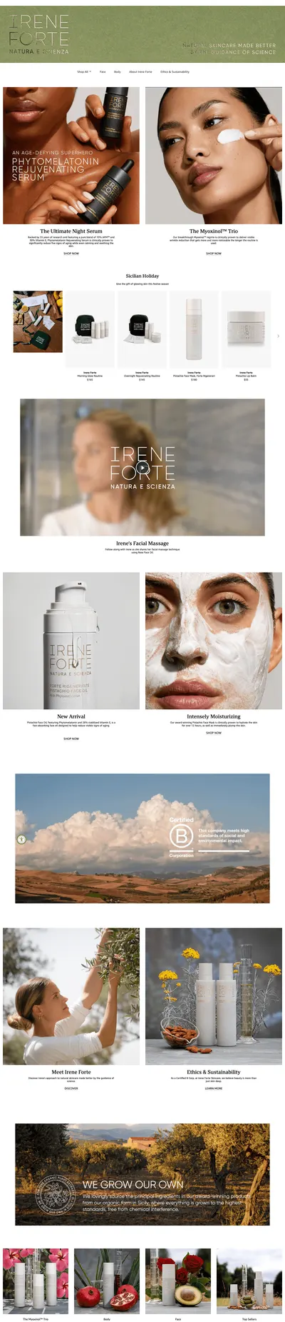 Brand Store for Amazon.com: Irene Forte