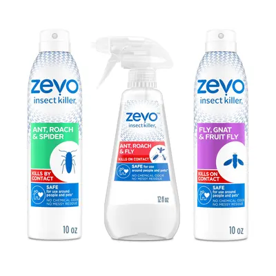 Secondary Images for Amazon.com: Zevo Multi Insect + Flying Insect + Crawling Insect Bug Spray: Kills Ants