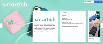 Brand Story for Amazon.com: Smartish iPhone 15 Pro Wallet Case