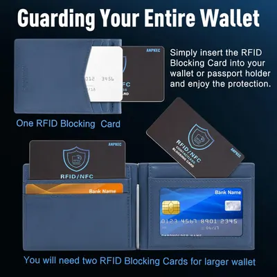Secondary Images for Amazon.com: ANPKEC RFID Blocking Card