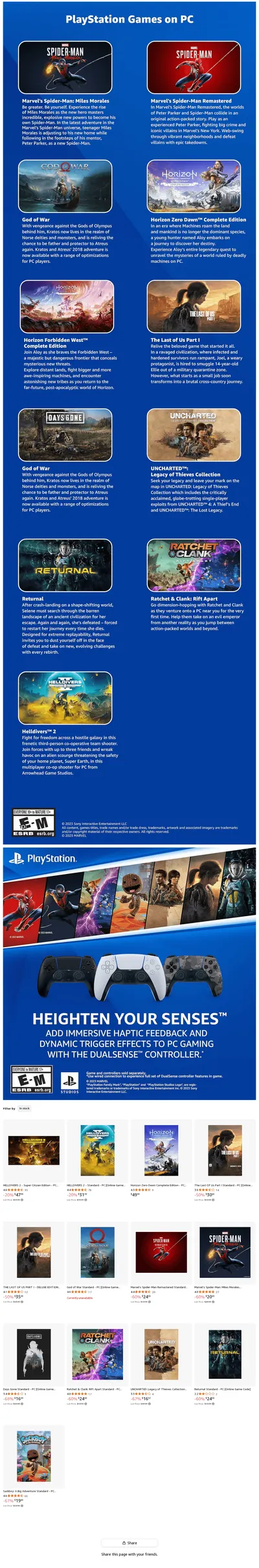 Brand Store for PlayStation: Play Has No Limits