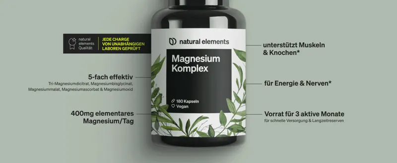 Points to specific label details to explain what the formula contains and delivers. Breaks out multiple benefits and specs of the magnesium complex to justify…