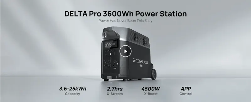 Presents the power station with its capacity, charge speed, output and app control so shoppers grasp the main specs at once. Uses bold performance numbers to…