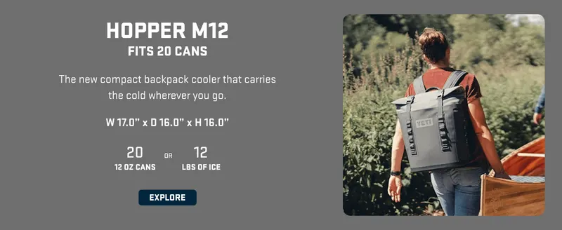 Presents one model from the brand's cooler lineup with capacity specs and lifestyle context to help shoppers choose the right size for their needs.…