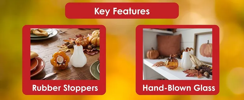 Showcases two distinct product features in a visually segmented layout to help shoppers understand key material benefits and construction details.